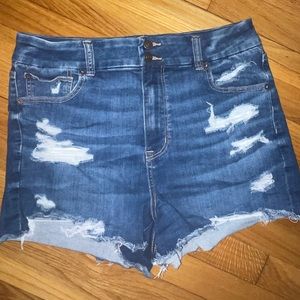 American Eagle Curvy High Rise Shortie Ne(x)t Level Stretch Size 14